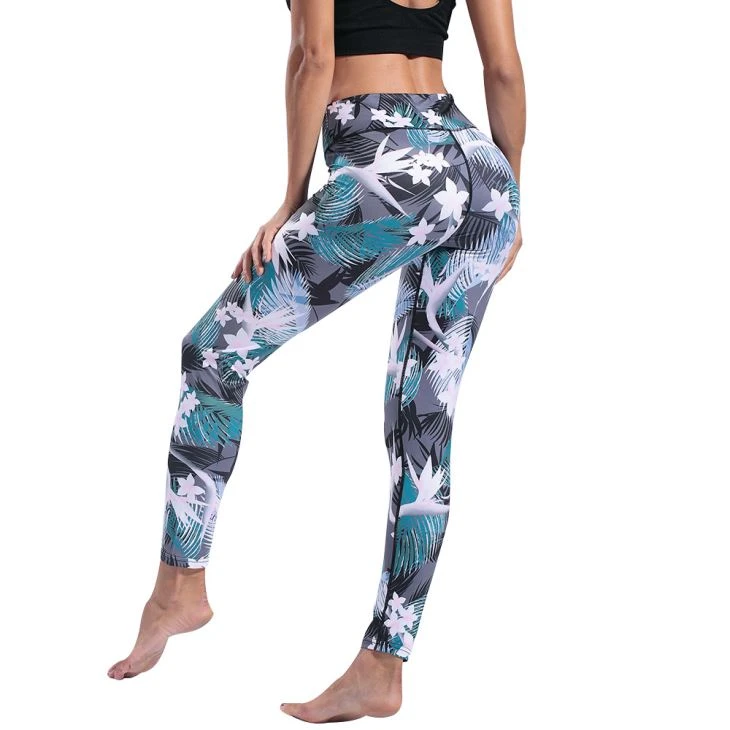 Latest Women Fitness Yoga Leggings Wholesale Printed Yoga Pants