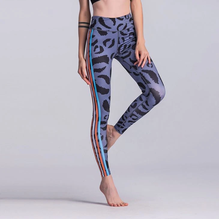 Lip Print Workout Pants Yoga Wear