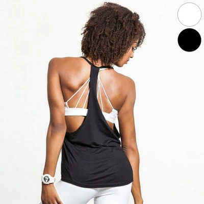Solid Color Quick-drying Fitness Tops