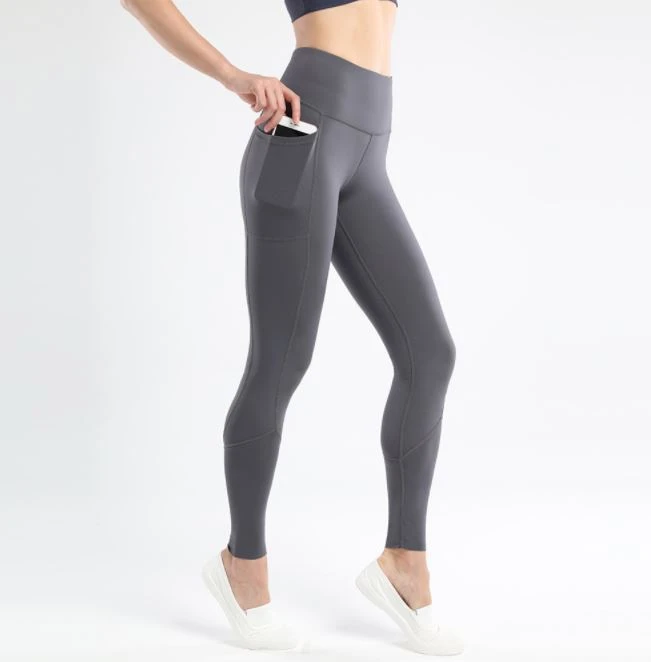 2020 Wholesale High Waist Yoga Leggings With Pocket