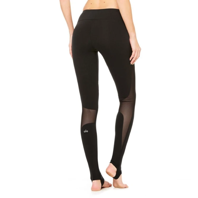 2019-Fitness Tight Mesh Yoga Pants Sports Running Leggings For Women
