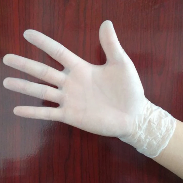 Clear Plastic Disposable Gloves