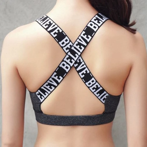 Wholesale Hot Sexy Low Cut Mesh Sports Bra