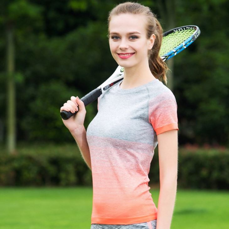 Nylon Yoga Active T Shirt