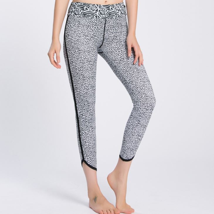 Custom Logo Printed Woman Yoga Fitness Leggings