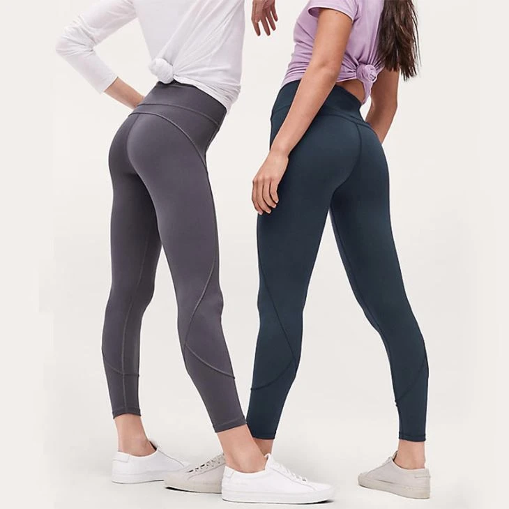 High Quality Yoga Fitness Wear Nylon Gym Leggings For Women