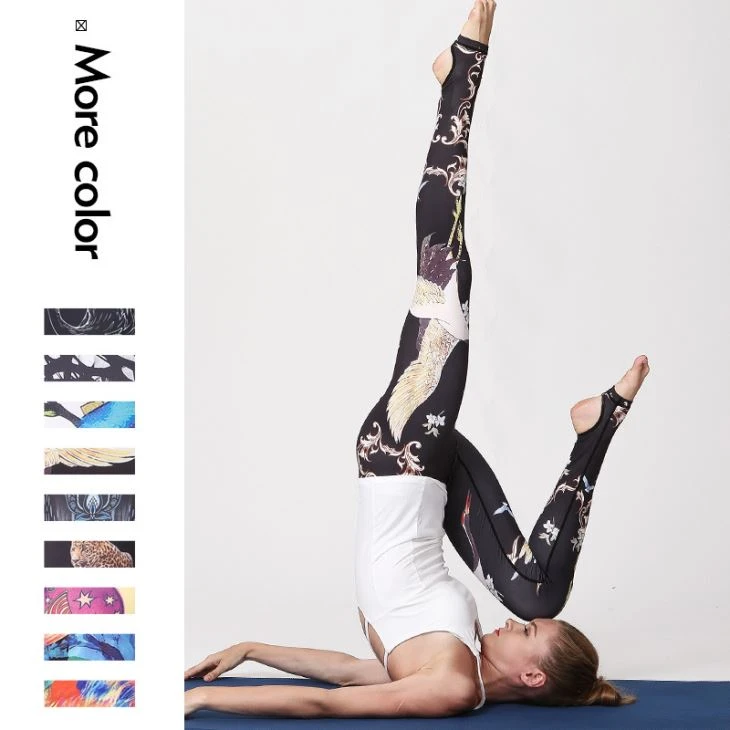 Fashion Flashlift Flower Printed Yoga Leggings
