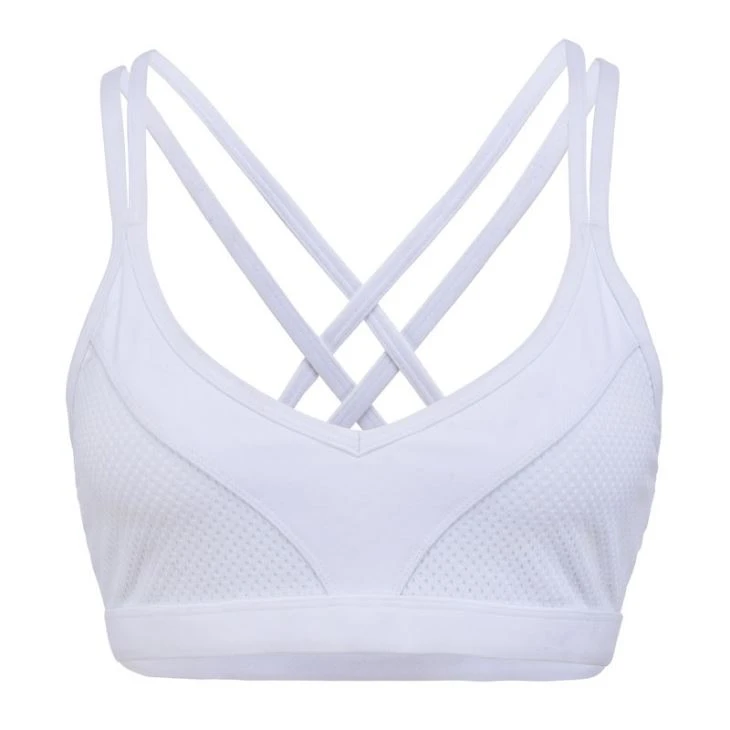 88% Polyester 12% Spandex Sexy Sports Bra For Yoga Women