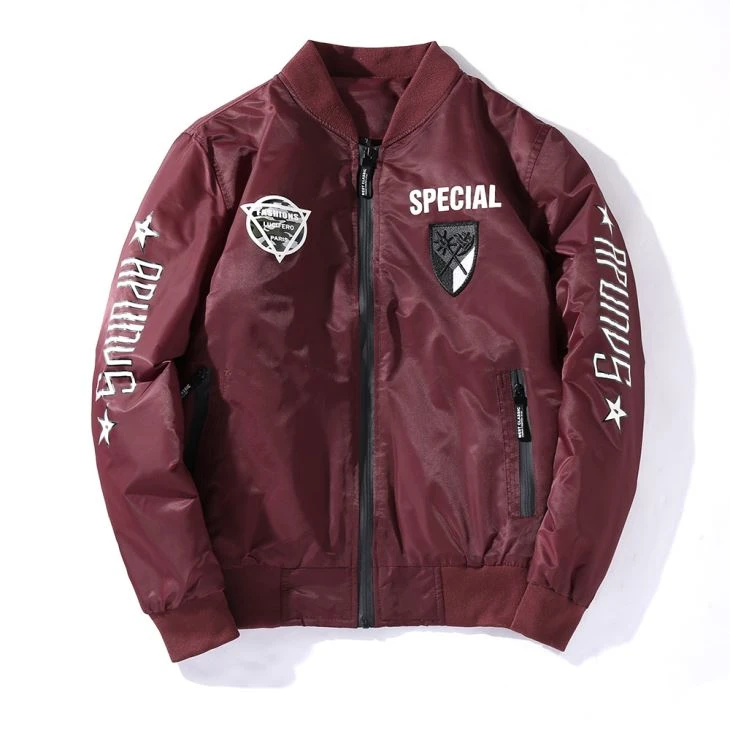 Bomber Jacket In Winter