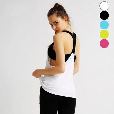 Colorblock Fitness Top Casual Wardrobe proof Tops