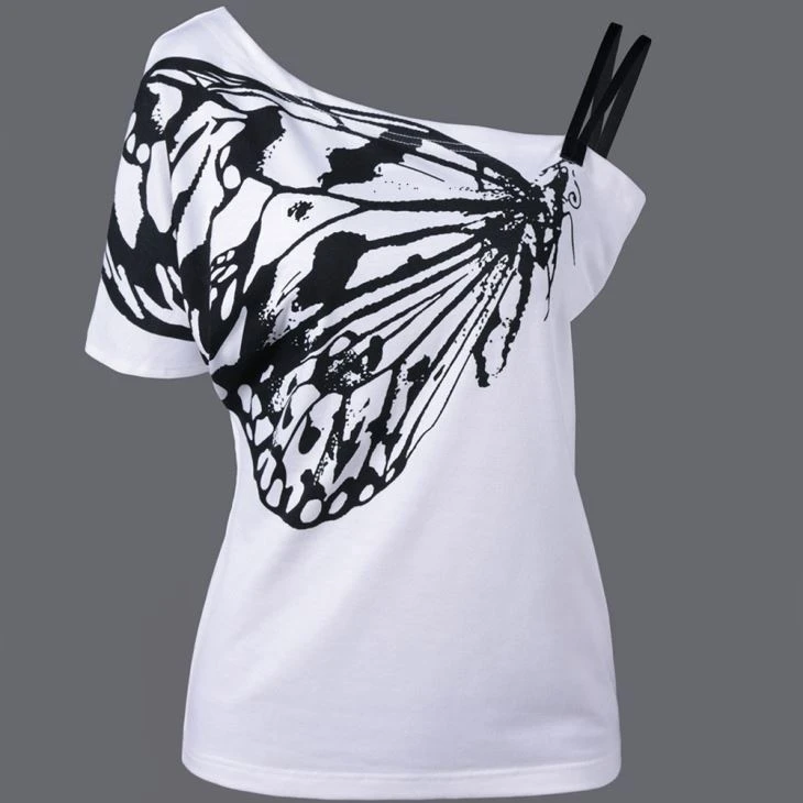 Custom High Quality Cotton Women's Printing T Shirts With Your Own Logo