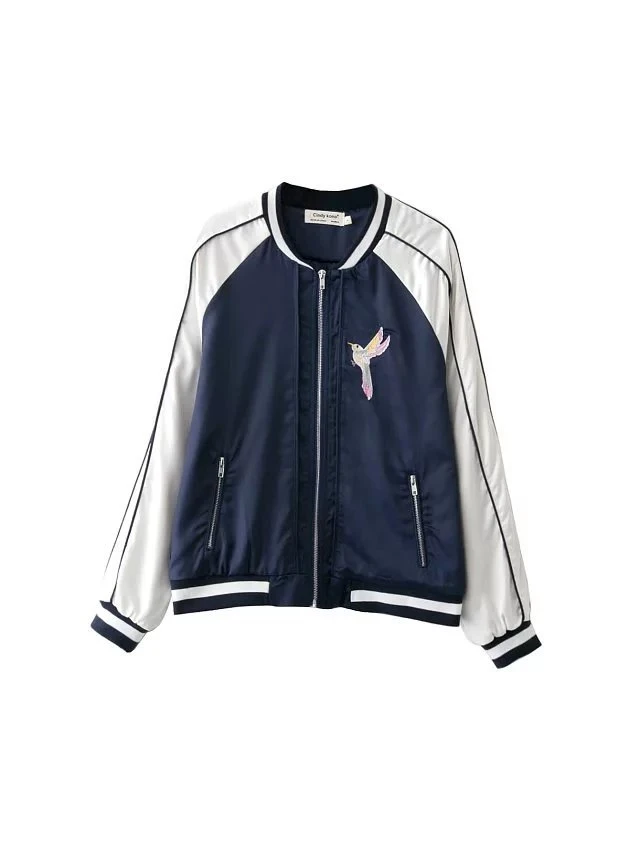 Embroidery Outdoor Jackets For Womens