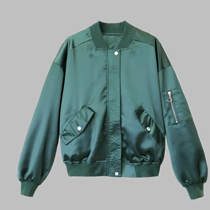 Fashion Embroidered Bvarsity Jacket For Woman