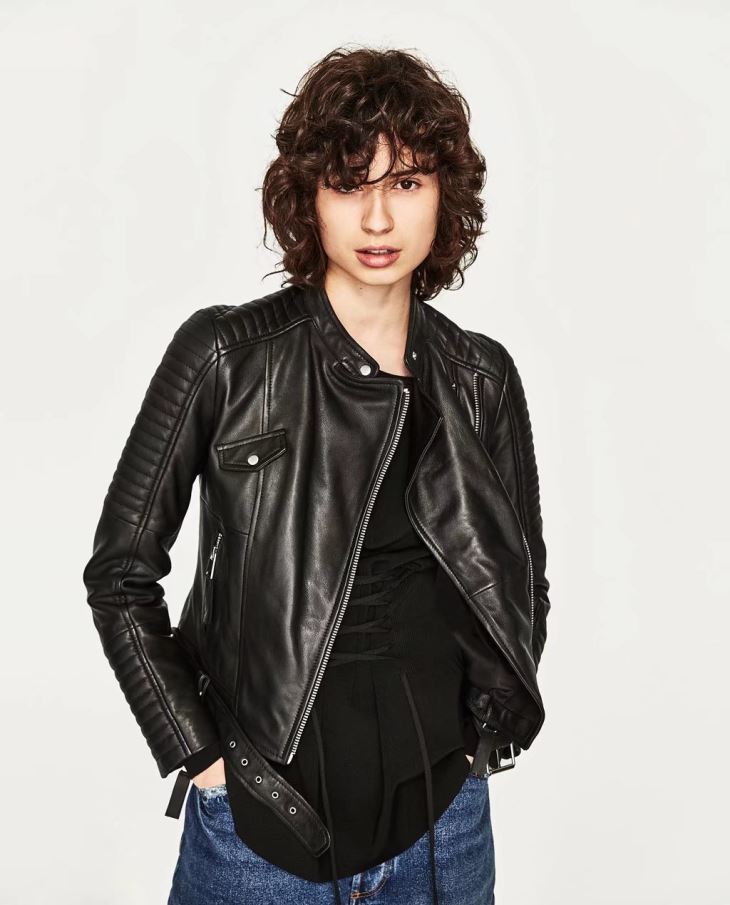 Fashion Leather Coat Women's Leather Jacket