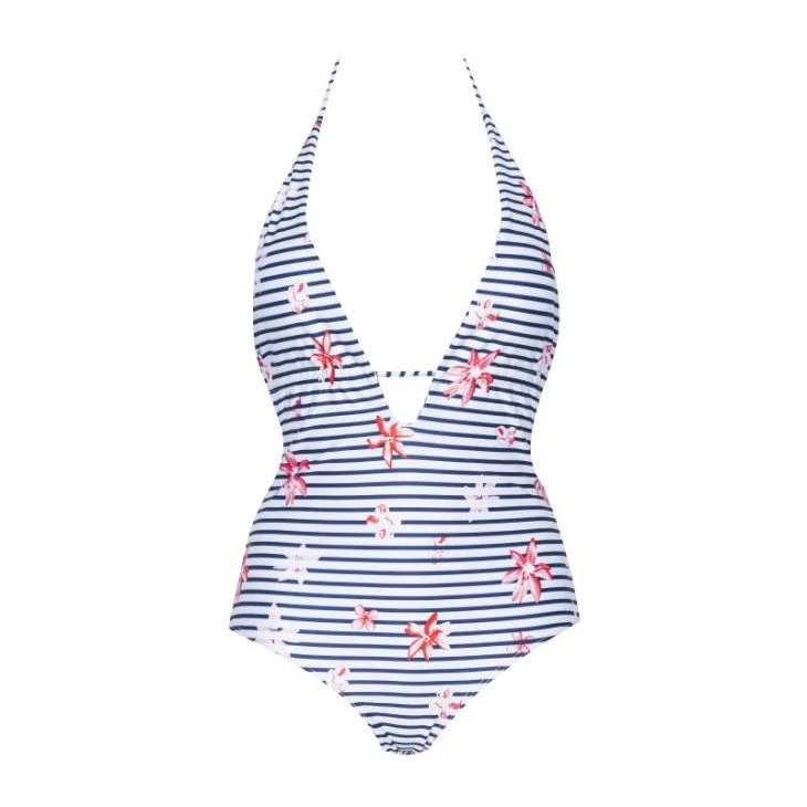 Hot Sexy Biquini Push Up Padded Bra Yarn Mesh Bikini Set Women Floral Swimwear