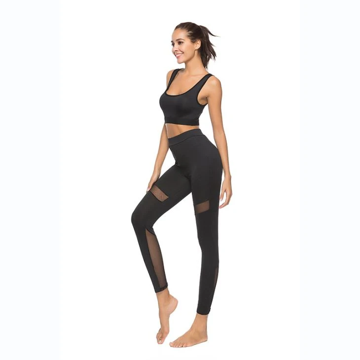 GYM Clothing Women Sexy Mesh Fitness Workout Clothing