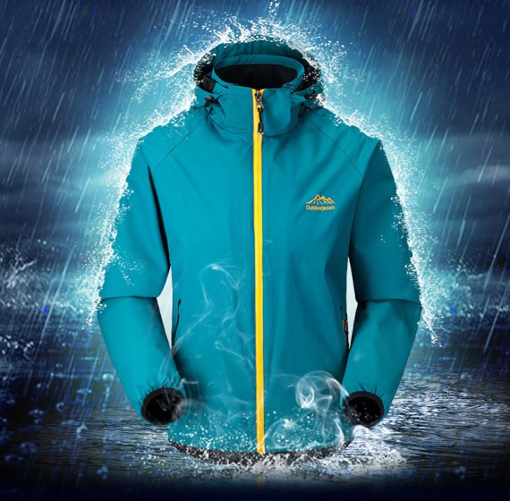 Quilted Outdoor Jacket Waterproof