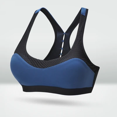 T Shirt Style Pure Cotton Sport Bra Fitness