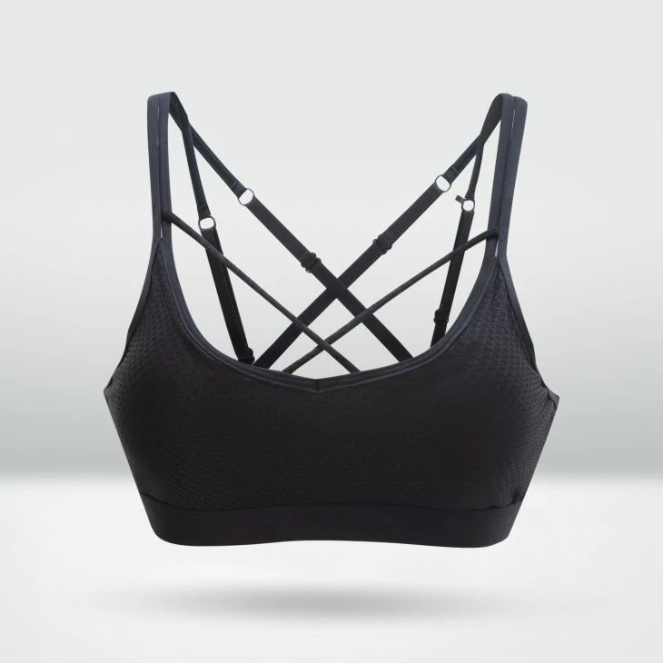 Teenage Girls Underwire Wire Seamless Strip Sports Bra