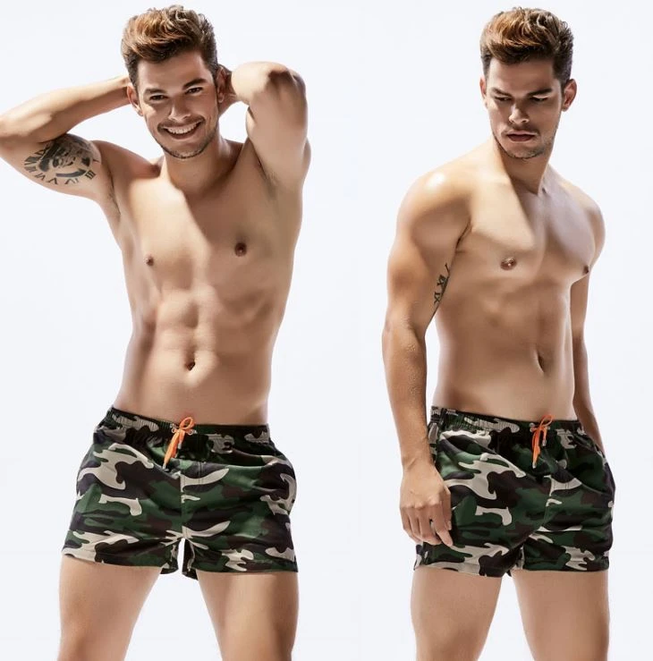 Mens camouflage color Beach Short