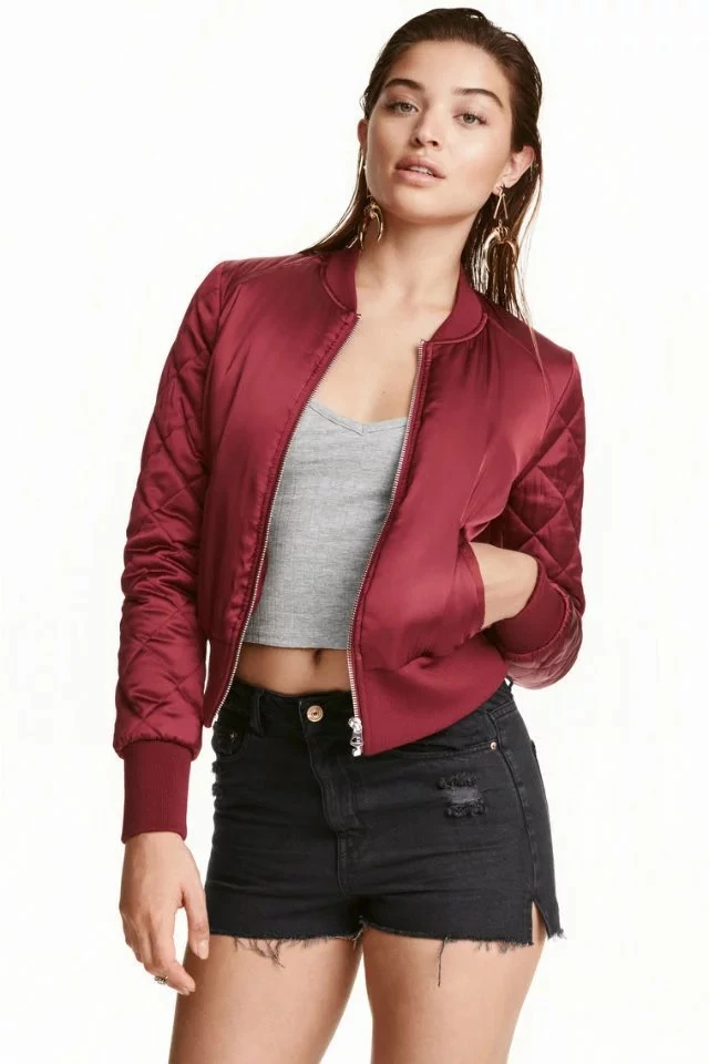 Winter Bomber Jacket Womens