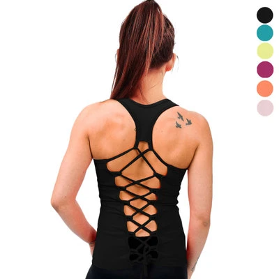 Women Multi color Fitness Tops Quick dry Tight