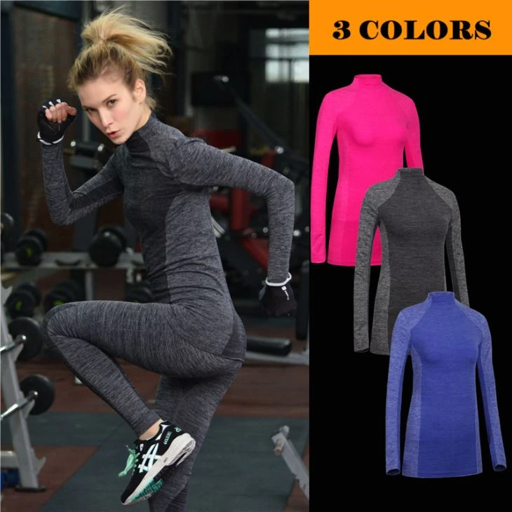 Women's Long Sleeve Fitted Tops