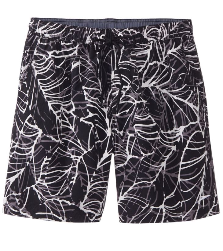 Woven Peach Skin Velvet Men's Beanch Shorts