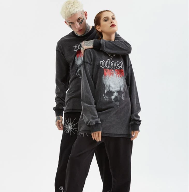 2019 Wholesale Basic Print Oversized Hoodie