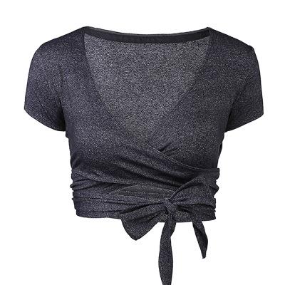 Stretchy Yoga Exercise Activewear Croptop