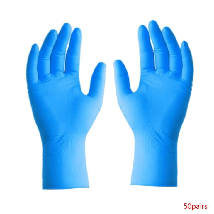 Rubber Nitrile 9 Inch Gloves Disposable