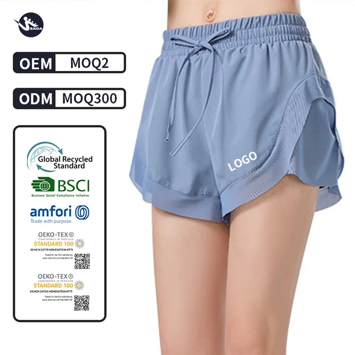 Active Wear Gym Shorts Custom Colors