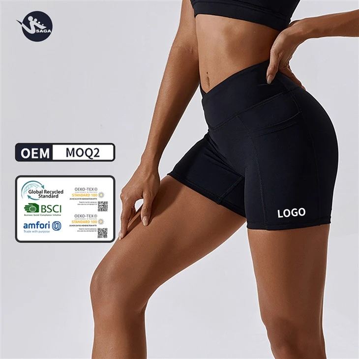 High Waist Yoga Shorts