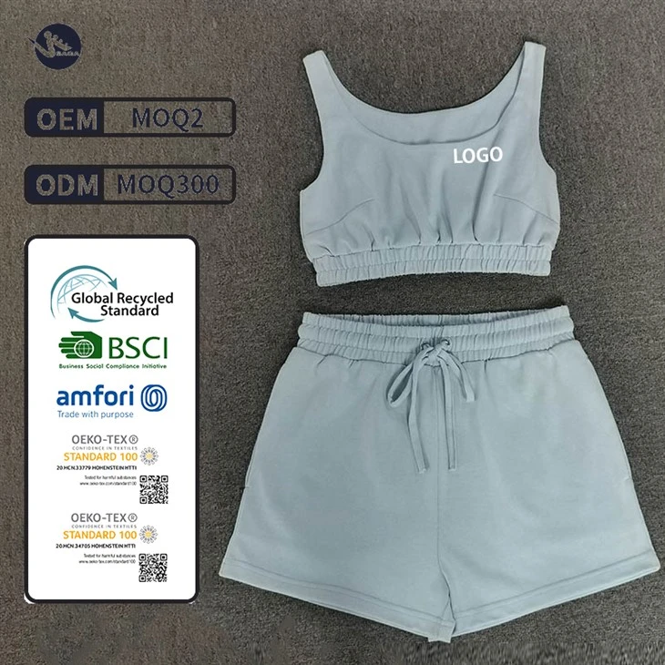 Top And Shorts With Pockets 2 Piece Set