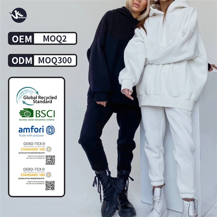 Winter Two Piece Tracksuit Women