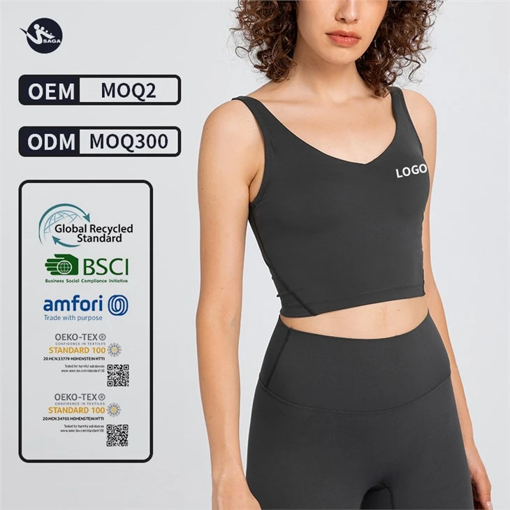 Women Sports Bra Polyester Spandex