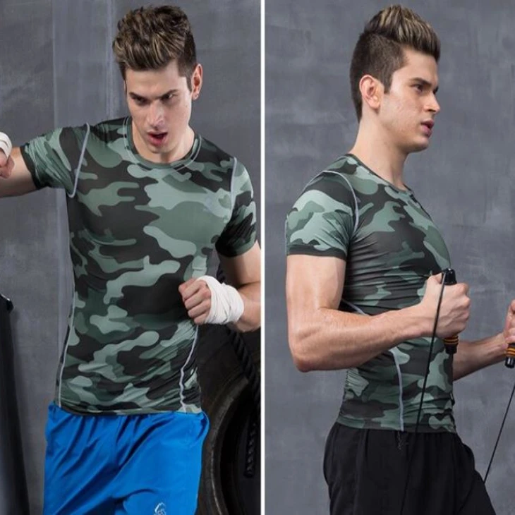 Fitness Wear Mens Tops