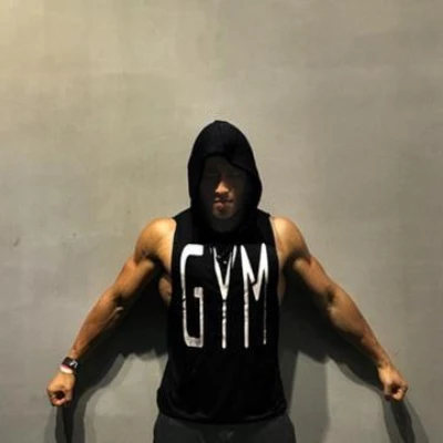 Men's Print GYM Fitness Tops