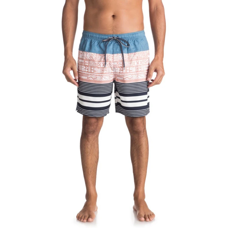 Mens splice print Shorts