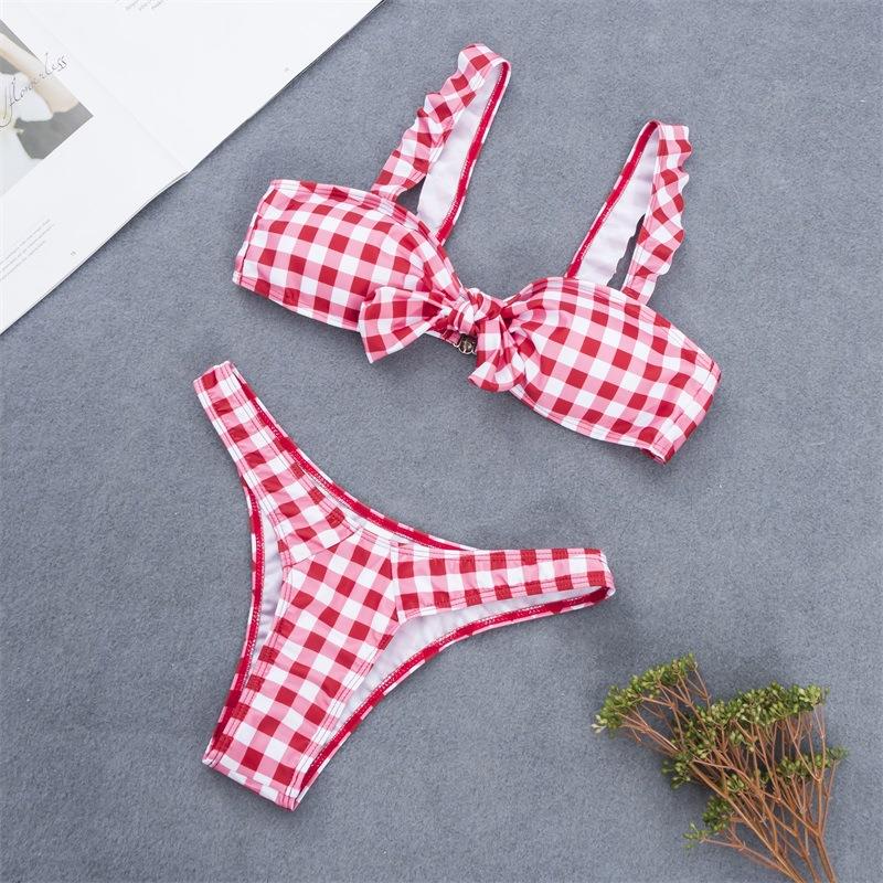New Sexy Bandage Brazilian Hot Sale Bikinis Woman Swimwear 2018