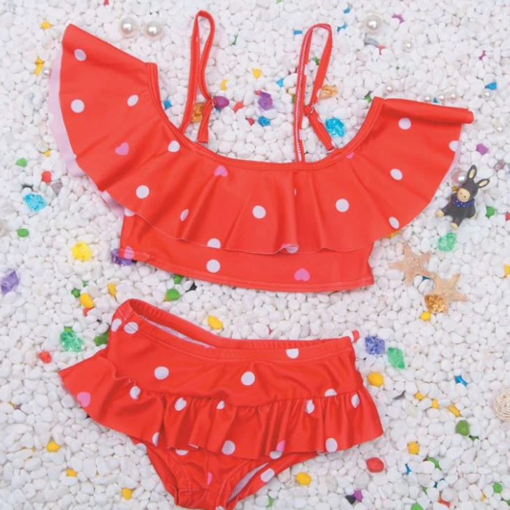 Wave Point Bikini Swimsuit